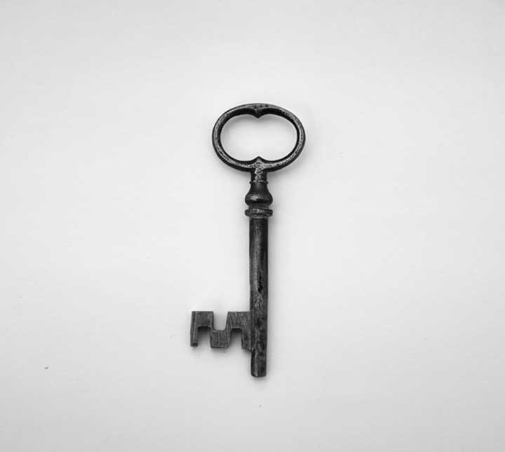 Personal Radiography – Charles Castro - Porträt - Schlüssel