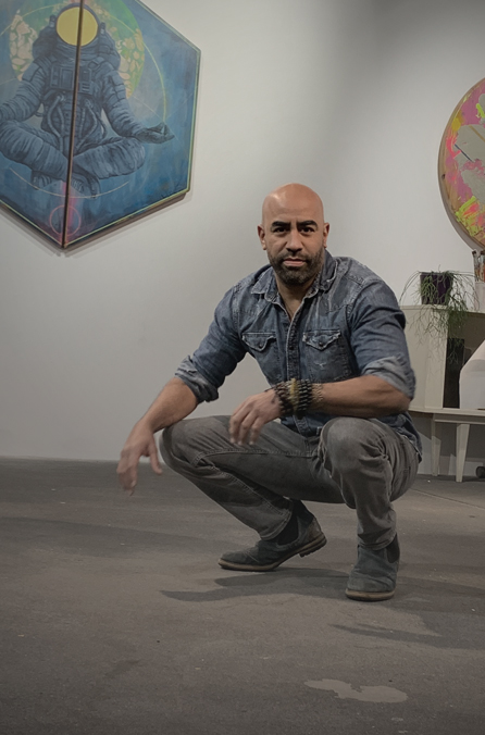 Personal Radiography – Charles Castro im Atelier- Malen - Porträt - Künstler im Atelier