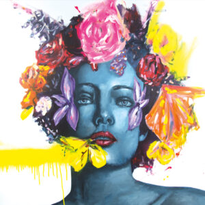 Personal Radiography – Charles Castro - Porträt - Beispiel Frauen mit Blumen